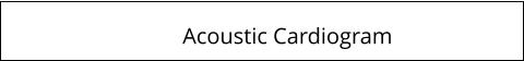 Acoustic Cardiogram