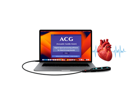 Software Author & Developer : V Vivek Chandra Digital signal processing software for Heart & Lung Sounds